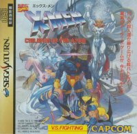 X-Men Children of the Atom Sega Saturn US box art